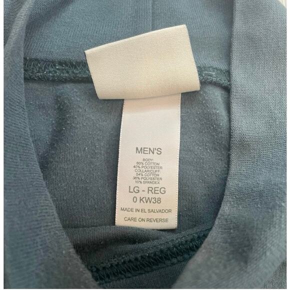 L.L. Bean lot of 2 Men’s Long Sleeve Shirt Green Black Size Large - Picture 12 of 12